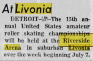 Riverside Arena - Jun 30 1957 Article